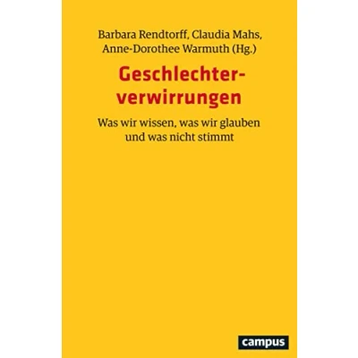 Abbildung von Geschlechterverwirrungen: was wir wissen, glauben und nicht stimmt