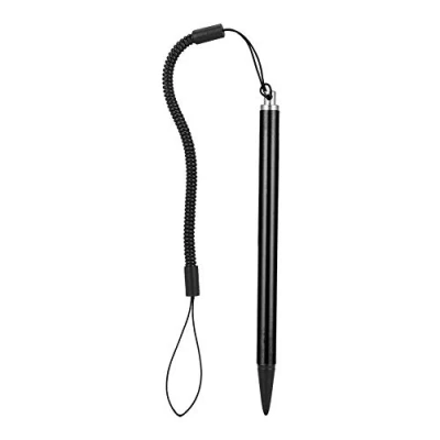 Abbildung von Touch Pen mit Federseil, Ersatz für harten Stylus Stift Resistive Mobiltelefone, Tablets, Anti Paint Universarafik Zeichenstift Kompatibel Allen resistiven Touchscreen Geräten