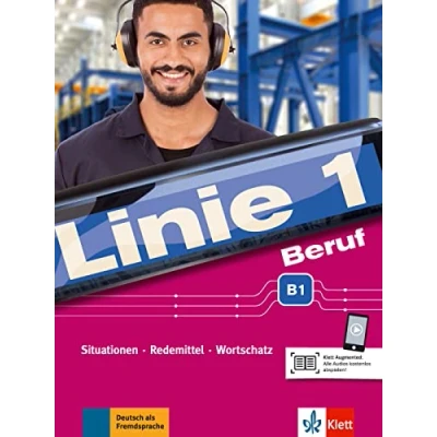 Abbildung von Linie 1 Beruf B1: Situationen, Redemittel, Wortschatz. Kurs und Übungsbuch mit Audios (Linie Beruf: Deutsch für Berufssprachkurse)