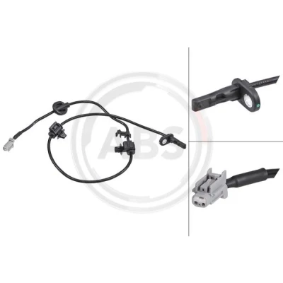 Abbildung von A.B.S. 31955 ABS Sensor aktiver 810 grau