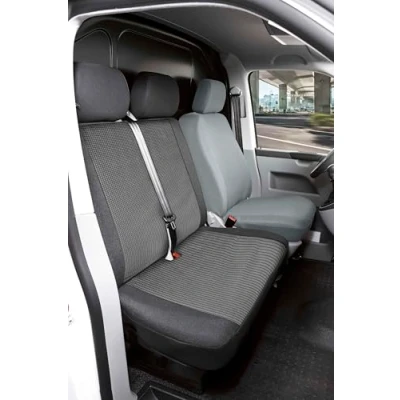 Abbildung von WALSER 10291 Sitzschonbezug schwarz Polyester VOLKSWAGEN: Crafter 30 50 Kastenwagen, Pritsche/Fahrgestell
