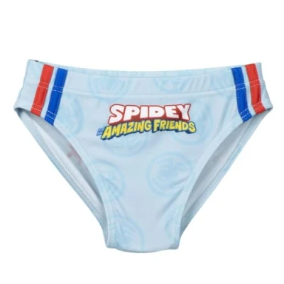 Abbildung von CERDÁ LIFE&#039;S LITTLE MOMENTS Spidey Kinderbadeanzug Slip Blau Größe 4 Jahre aus 85% Polyester und 15% Elastan von 210 g/m² Original Produkt entworfen in Spanien