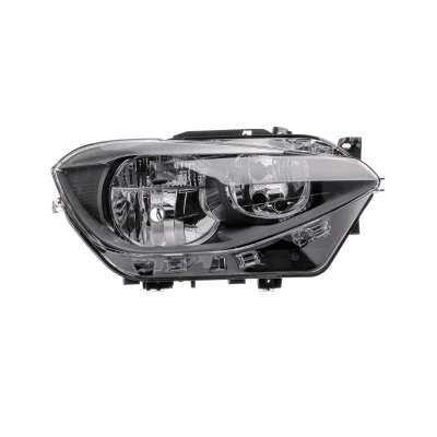 Abbildung von TYC 20 14071 05 9 Scheinwerfer rechts H7/H7, W21W mit Tagfahrlicht für Rechtsverkehr Elektromotor BMW: 1 Schrägheck