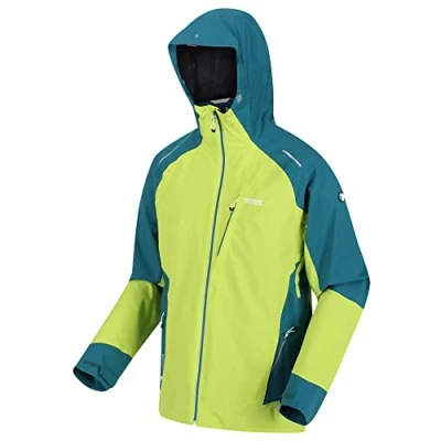 Abbildung von Highton Pro Jacket Wasserdichte, atmungsaktive, dehnbare ISOTEX Kapuzenjacke für Herren. Mit Taschen und getapten Nähten. Zum Wandern geeignet.