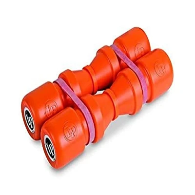 Abbildung von LP Latin Percussion LP441L Shaker Duoshake 6,5&quot; (16,5 cm), 2 er Set, Kunststoff orange, laut