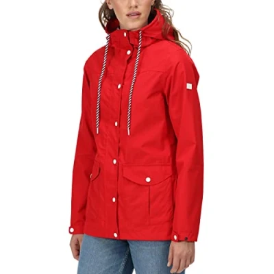 Abbildung von Regatta Bayarma Damen Jacke mit Kapuze, wasserdicht, navy, 36