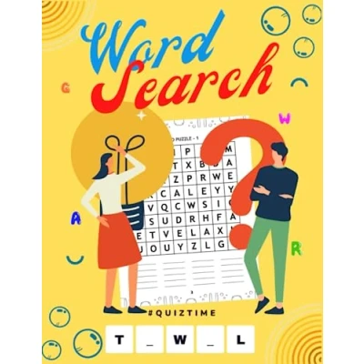 Abbildung von Word Search for Adults Large Print: Activity Book &amp; Brain Games Adults, Seniors Teens.