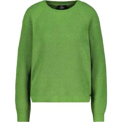 Abbildung von Monari Strickpullover Pullover Sommerchenille Mit klassischem Rundhalsausschnitt und Raglanärmeln