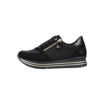 Abbildung von Remonte Damen D1316 Sneaker, schwarz, 42 EU