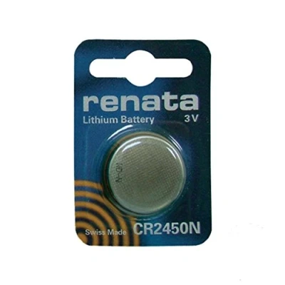 Abbildung von Renata CR 2450 3V Lithium Knopfzelle Batterie DL 2450, ECR BR (2 X 2450)