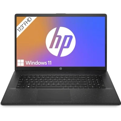 Abbildung von HP Laptop / 17,3&quot; FHD Display AMD Ryzen 5 7520U 8GB DDR5 RAM 512GB SSD Radeon Grafik Windows 11 QWERTZ Schwarz inkl. 25 GB Dropbox Speicher für 12 Monate