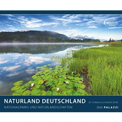 Abbildung von Naturland Deutschland 2024 Bild Kalender Poster 60x50: Nationalparks und Naturlandschaften