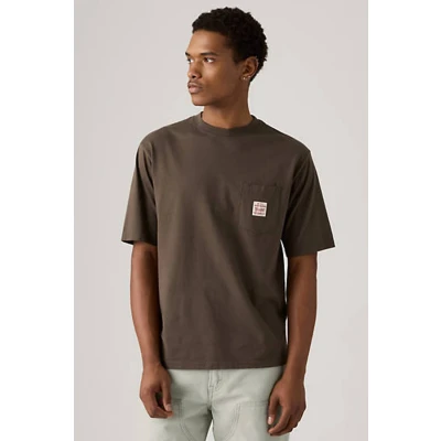 Abbildung von Levi&#039;s Workwear T Shirt Herren Braun /