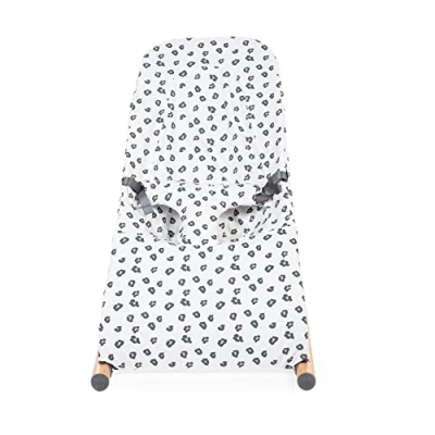 Abbildung von Childhome Evolux Bezug Babywippe Jersey Leopard, Ecru