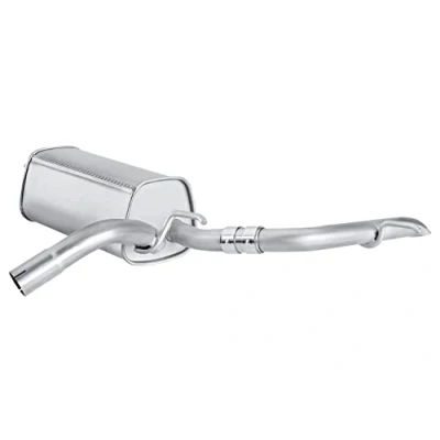 Abbildung von HELLA 8LD 366 026 701 Endschalldämpfer hinten mit Anbauteilen AUDI: A2