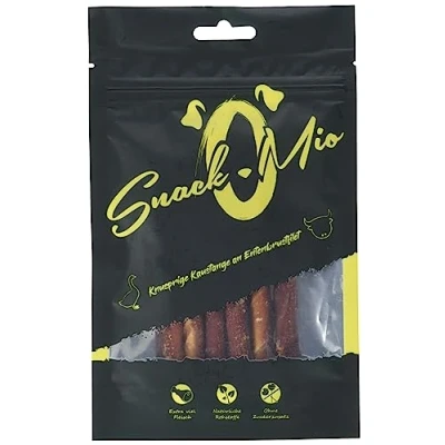 Abbildung von SnackOMio Premium Hundesnack Knusprige Kaustange an Entenbrustfilet, getreidefrei, 1er Pack (1 x 70g)