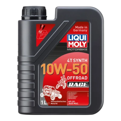 Abbildung von Liqui Moly Motorbike 4T Synth Offroad Race 10W 50 1l Motoröl 3051
