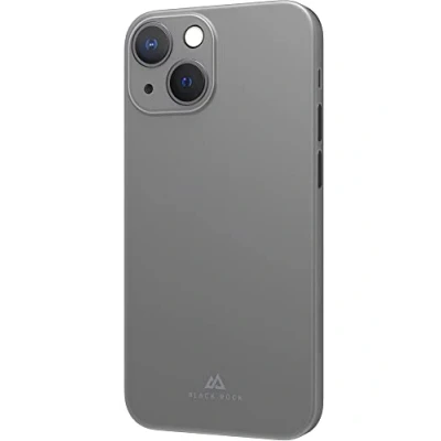Abbildung von Black Rock Hülle Dünne Handyhülle Case Passend für Apple iPhone 13 Mini I Kratzfeste Schutzhülle, Transluzent Dünn, Clear Cover (Transparent)