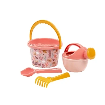 Abbildung von Little Dutch 2012313 Strandset Eimerset 5 teilig Ocean Dreams rosa