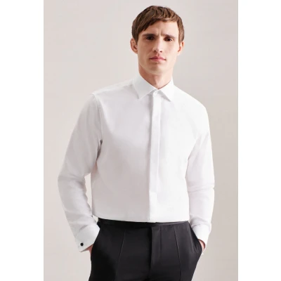 Abbildung von Seidensticker Regular Businesshemd, Herren, Größe: 38, White