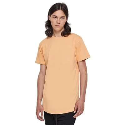 Abbildung von Urban Classics Shaped LONG DO NOT USE Tshirt basic, Herren, Größe: Small, Paleorange