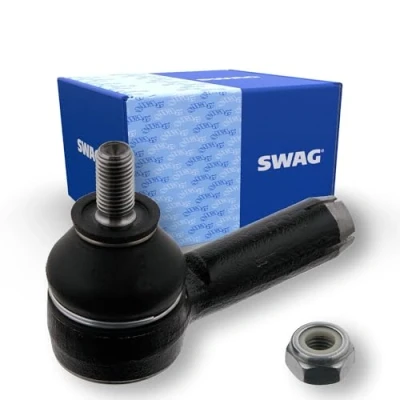 Abbildung von SWAG 32 71 0003 Spurstangenkopf Vorderachse links, rechts mit selbstsichernder Mutter AUDI: 80 B4 Limousine, B3, Coupe B3