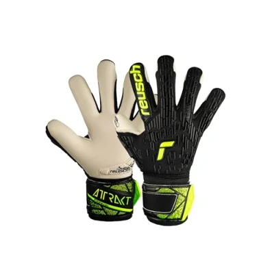 Abbildung von Reusch Torwarthandschuhe &quot;Attrakt Freegel Gold Junior&quot;, mit Finger Support Evolution Negative Cut