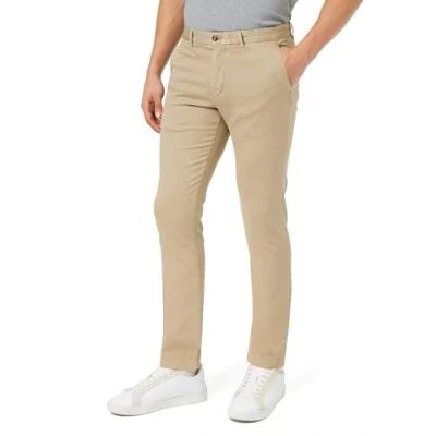 Abbildung von Tommy Hilfiger Herren Chinos Chino Bleecker Structure Gmd Stretch, Beige (Batique Khaki), 30W / 32L