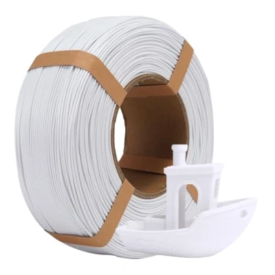 Abbildung von eSUN PLA+ Refill Filament 1.75mm, PLA Plus Spoolless 3D Druck Filament, Maßgenauigkeit +/ 0.03mm, 1KG (2.2 LBS) für Drucker, Kaltweiß