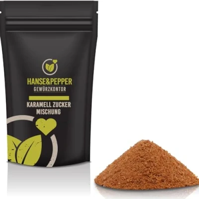 Abbildung von 1kg Karamell Zucker Mischung Pulver Gewürz Caramel Zuckermischung