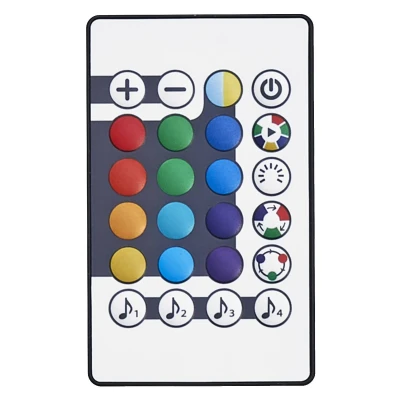 Abbildung von Ledvance FLEX AUDIO TV 2M LED Streifen VR, weiß, 3,5W, 55lm, integrierter Sound Receiver, RGB Farbsensor, Fernbedienung, lange Lebensdauer, einfache Montage, USB Anschluss, Schutzklasse IP20
