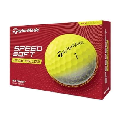 Abbildung von TaylorMade Speed Soft Golf Balls Yellow
