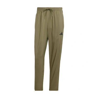 Abbildung von adidas Sportswear Essential Three Stripes Stanford OPEN Jogginghose Olive strata black, Herren, Größe: XS, black