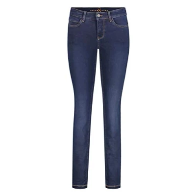 Abbildung von MAC Jeans Dream Skinny Fit, Damen, Größe: 32x34, Dark rinsed wash