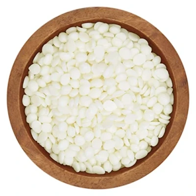 Abbildung von DistrEbution Bastelnaturmaterial Rapswachs Kerawax 4170 5kg für Behälterkerzen Naturwachs Kerzenwachs, zu Herstellung von Kerzen