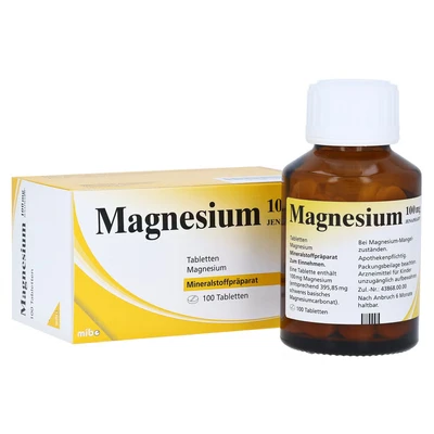 Abbildung von Magnesium 100 mg Jenapharm Tabletten St