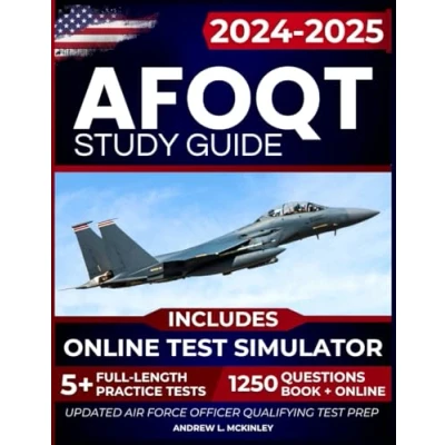 Abbildung von AFOQT Study Guide: Updated Air Force Officer Qualifying Test Prep with Multiple Full Length Practice Tests and Time Saving Techniques
