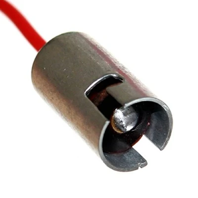 Abbildung von Old Harvest 12x Ba9s Metall Fassungen mit Zuleitung T4W Metallsockel Fassung Lampenfassung Beleuchtung 12V 24V Umbau Reparatur Neu