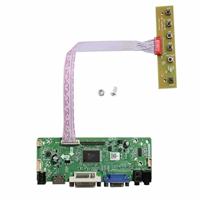 Abbildung von VSDISPLAY HD MI Controller Board für 17&quot; M170ETN01.1 WYD170SKD 01 M170QGBN30 01B CD170A54 1280x1024 30pin LVDS LCD Bildschirm/Video Games