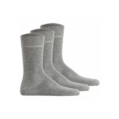 Abbildung von Hudson Unisex Socken Simply3 3 Pack Silber 0502 43 46