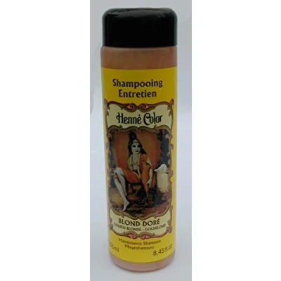 Abbildung von Goldblond (Blond Doré) Henna Shampoo, Inhalt 250ml