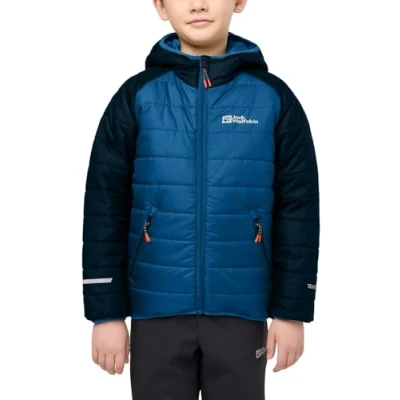 Abbildung von Jack Wolfskin Zenon Winterjacke für Kinder, Größe: 128, Blue