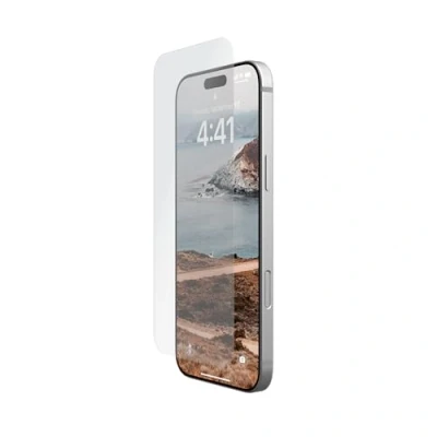 Abbildung von URBAN ARMOR GEAR Tempered Glass Displayschutzglas Apple iPhone 16 Pro Max (Zweifach gehärtetes Glas, Anti Fingerabdruck, Inkl. Montagekit, Ultra klar)