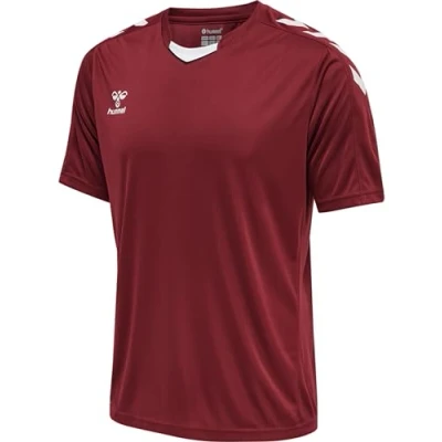 Abbildung von Hummel Hmlcore XK POLY S/S Sport Tshirt, Herren, Größe: 3XL, Maroon