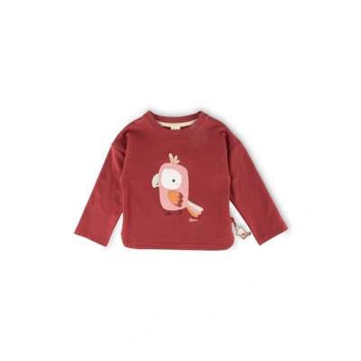 Abbildung von sigikid Sweatshirt für Kinder, Größe: 128, Rot