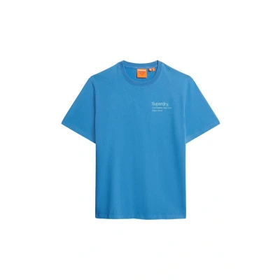 Abbildung von Superdry CORE LOGO CITY Tshirt print, Herren, Größe: XXL, Monaco blue