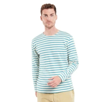 Abbildung von Armor Lux Herren Marinière Manches Longues Héritage Pullover, Nature/Pagoda,