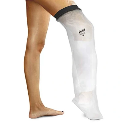 Abbildung von LimbO Waterproof Protectors Cast and Dressing Cover Adult Half Leg (M80: 41 54 cm Above Knee Circ. (5’56’0))