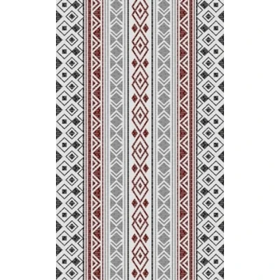 Abbildung von d c fix Weichschaummatte Decor Mat Ethno Pattern Antirutschmatte rutschfest auch für Außen geeignet Bad, Küche, Garten, Balkon Badmatte waschbar Outdoor Matte Teppich 60 cm x 1,2 m