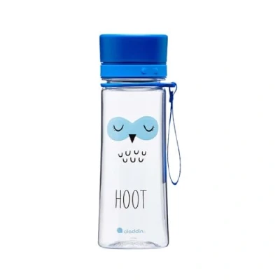 Abbildung von Aladdin My First Aveo Owl Trinkflasche Kinder Auslaufsicher 0.35L Blau Weite Öffnung für leichte Befüllung BPA Frei Kindergarten Geruchs und Fleckenfest Spülmaschinenfest